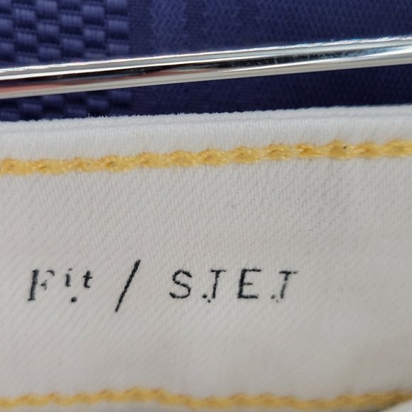 Pilcro and the Letterpress White Ankle Jeans Size 26 - Picture 10 of 16